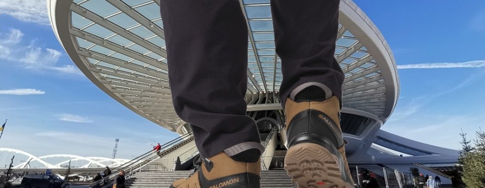 Passerelle Calatrava - Trait d'union de Mons