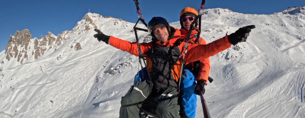 Speed riding sur meribel