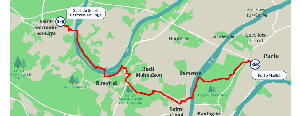 Au départ de Paris, au fil de la Seine ...