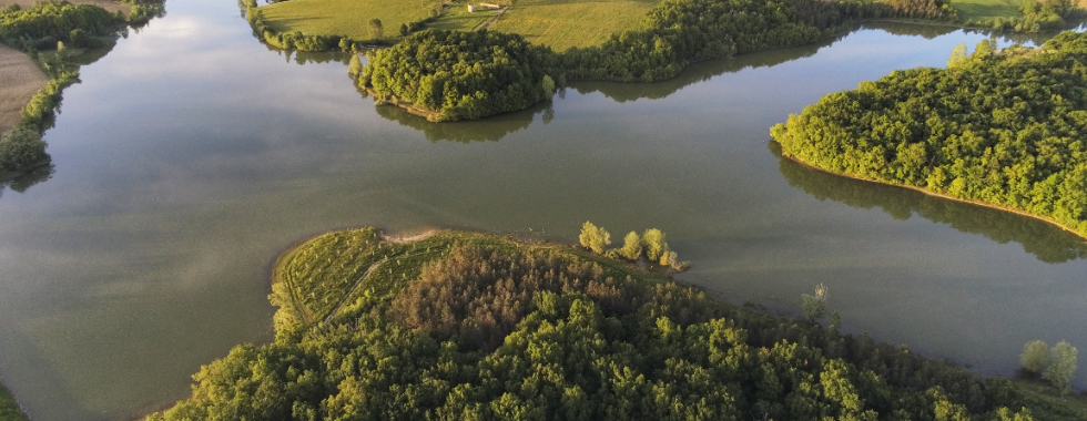 ParcoursCCPLauzunVTT8 Lac des Graoussettes