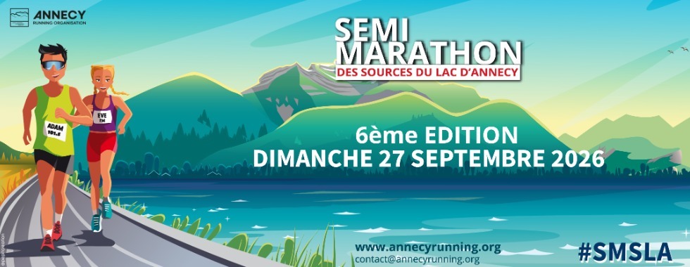 Semi-marathon des sources du lac d'Annecy 2026