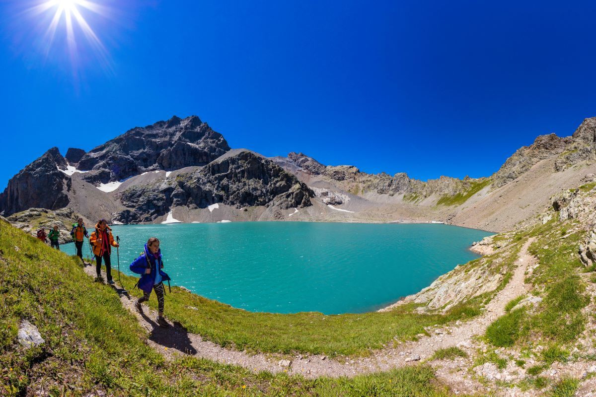 Le lac de l'Eychauda